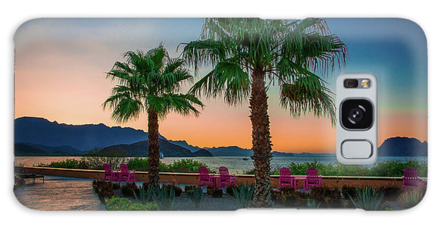 Sunset Galaxy Case featuring the photograph Baja Sunset by Jason Brooks