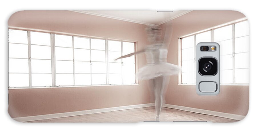 Ballerina Galaxy Case featuring the photograph Ballerina ghost by Steve Williams