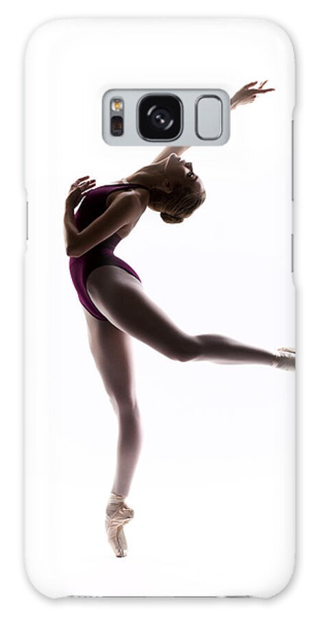 Ballet Galaxy Case featuring the photograph Ballerina reach by Steve Williams