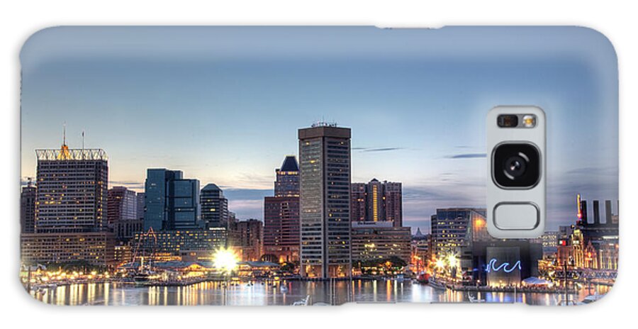 Baltimore Galaxy Case featuring the photograph Baltimore Harbor by Shawn Everhart