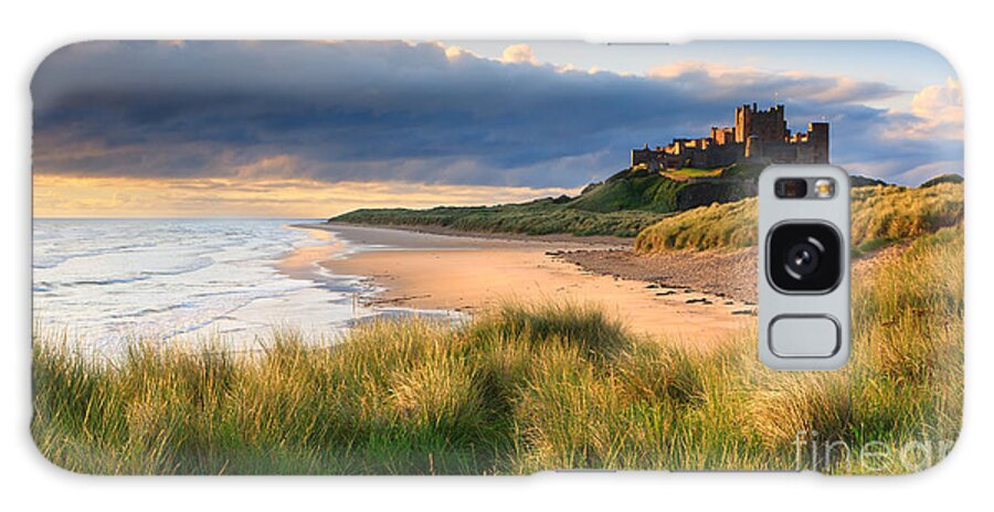 Bamburgh Galaxy Case featuring the photograph Bamburgh Castle - Northumberland 5 by Henk Meijer Photography
