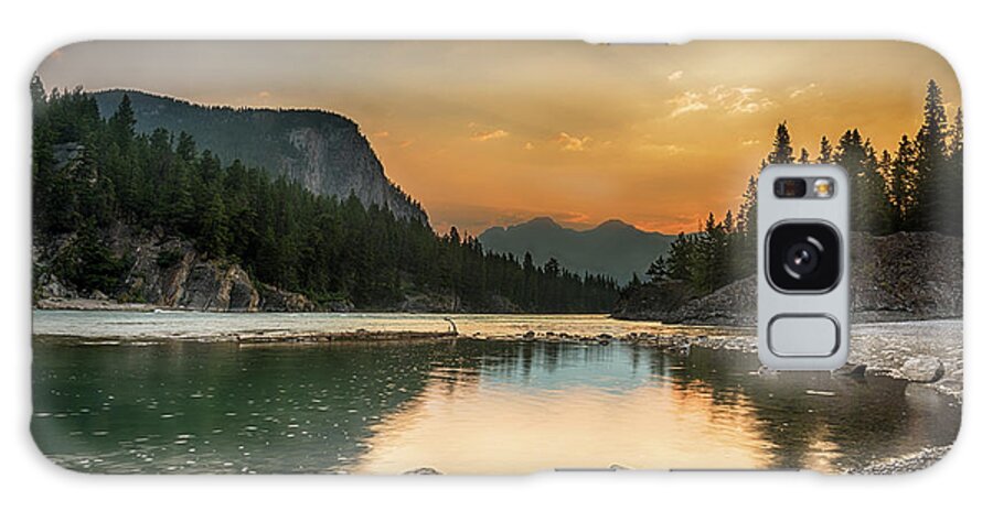 Canada Galaxy Case featuring the photograph Banff Sunrise by Paul Quinn