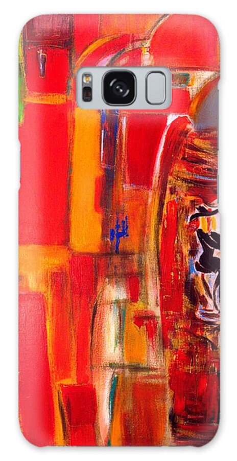  Galaxy Case featuring the painting BAR by Lilliana Didovic