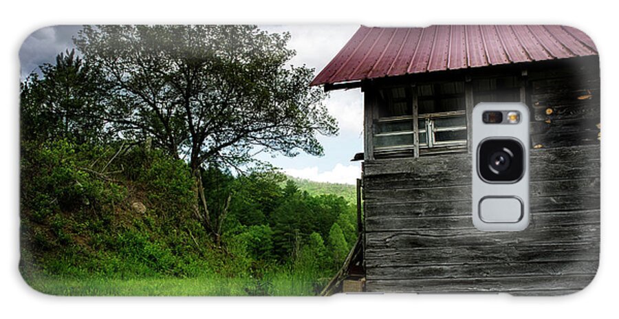 Barn Galaxy Case featuring the photograph Barn After Rain by Greg and Chrystal Mimbs