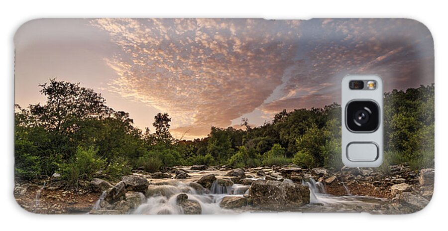 River Galaxy Case featuring the photograph Barton Creek Greenbelt At Sunset by Todd Aaron