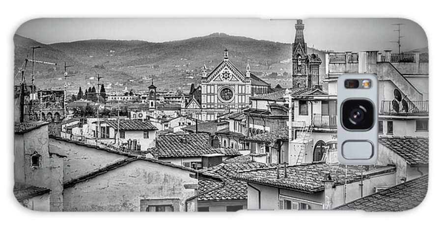 Firenze Galaxy Case featuring the photograph Basilica di Santa Croce by Sonny Marcyan