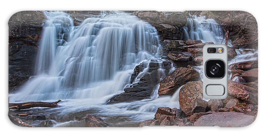 Waterfalls Galaxy Case featuring the photograph Bastion Falls In Blue Hour by Angelo Marcialis