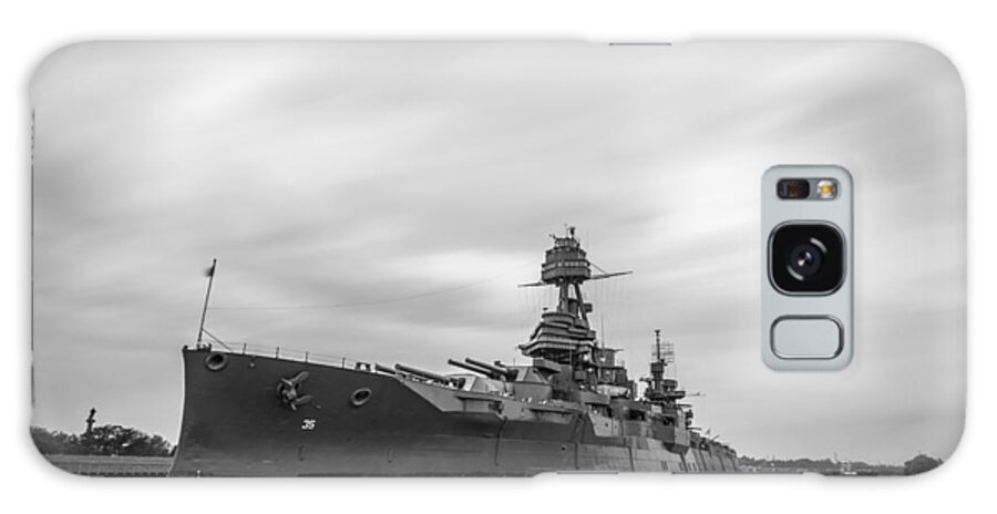 Battleship Texas Galaxy Case featuring the photograph Battleship Texas by Todd Aaron