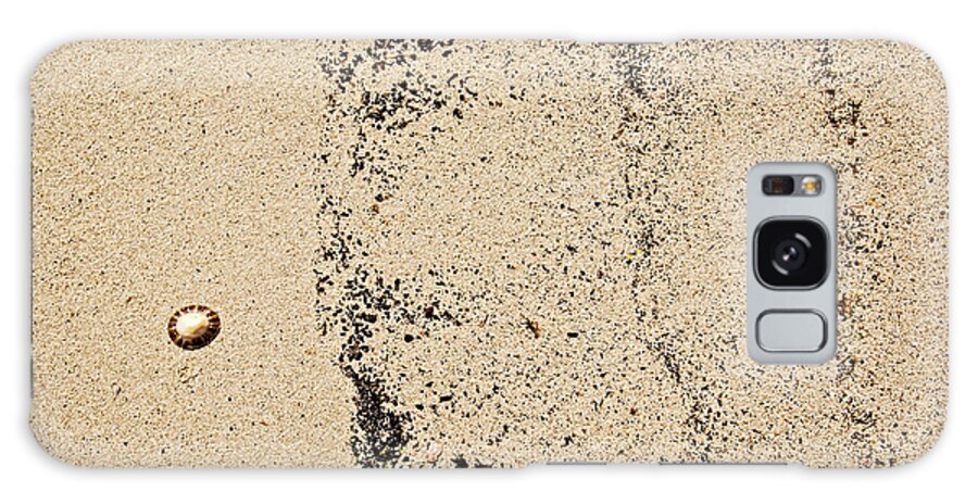 Sand Galaxy Case featuring the photograph Beach Art by Catherine Reading
