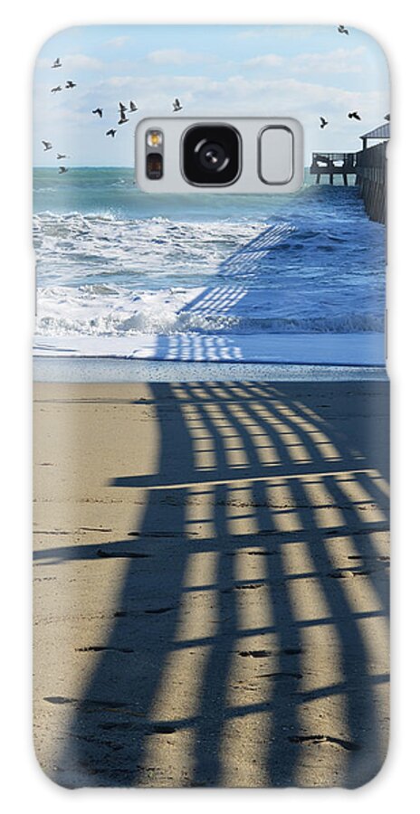 Beach Galaxy S8 Case featuring the photograph Beach Bliss by Laura Fasulo