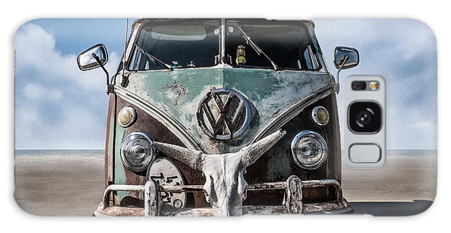 Volkswagen Galaxy Case featuring the digital art Beach Bum by Douglas Pittman