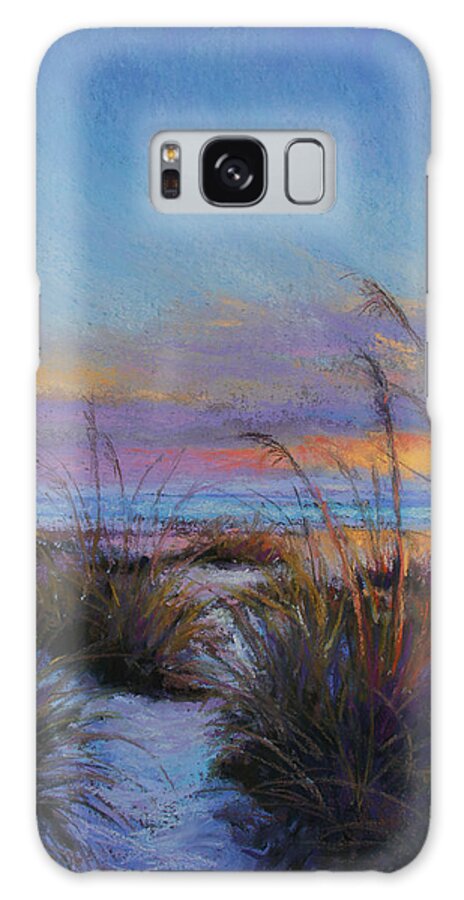 Beach Galaxy Case featuring the pastel Beach Escape by Susan Jenkins