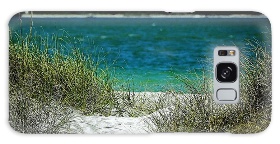 Beach Galaxy Case featuring the photograph Beach Path by Diann Fisher