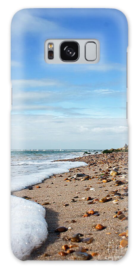 Beach Galaxy Case featuring the photograph Beachcombing by Terri Waters