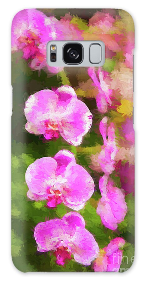 Petal Galaxy S8 Case featuring the photograph Beautiful Orchids by Ed Taylor
