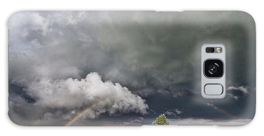 Rainbow Galaxy Case featuring the photograph Beauty within Darkness by Ryan Crouse