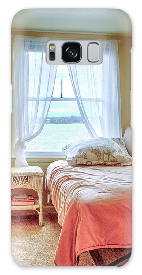 Bedroom Galaxy Case featuring the photograph Bedroom Alcove 1 by Jeff Kurtz