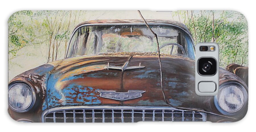 Chevrolet Galaxy Case featuring the painting Bel Air by Daniel W Green