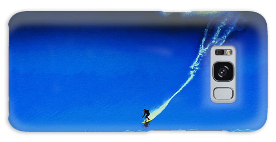Surfing Galaxy Case featuring the painting Belharra 2011 by John Kaelin