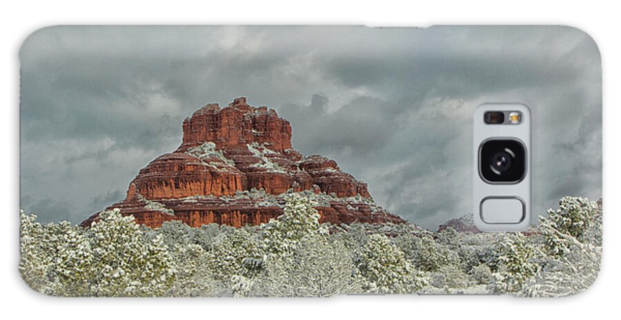 Bell Rock Galaxy Case featuring the photograph Bell in Winter by Tom Kelly
