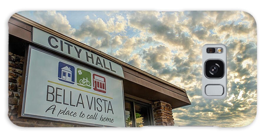 America Galaxy Case featuring the photograph Bella Vista Arkansas City Hall by Gregory Ballos