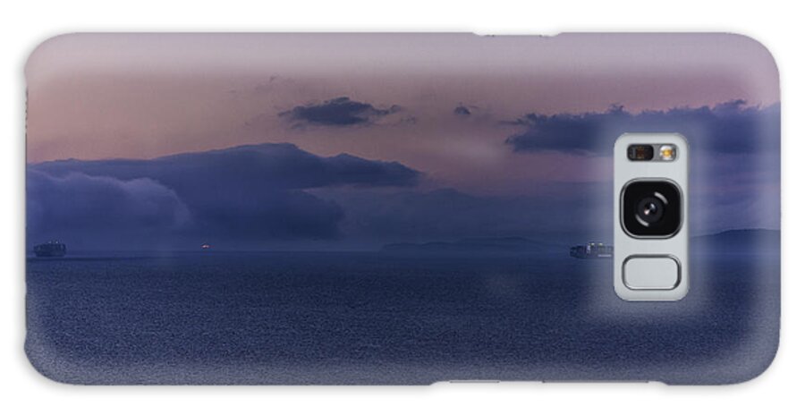 Sunrise Galaxy Case featuring the photograph Bellingham Pink Sky by Mark Joseph