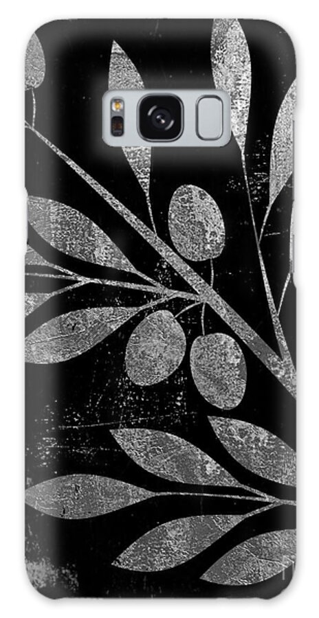 Silver Galaxy Case featuring the painting Bellisima Silver by Mindy Sommers