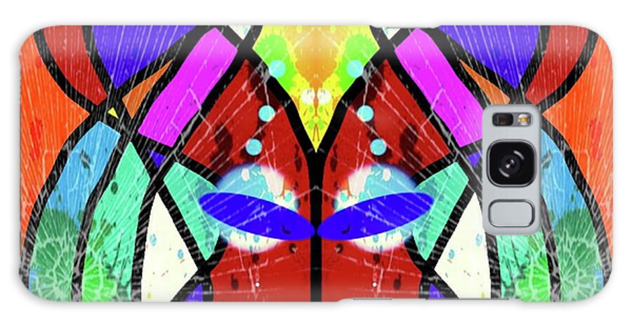 Digital Art Galaxy Case featuring the digital art Belly to Belly by Kathie Chicoine