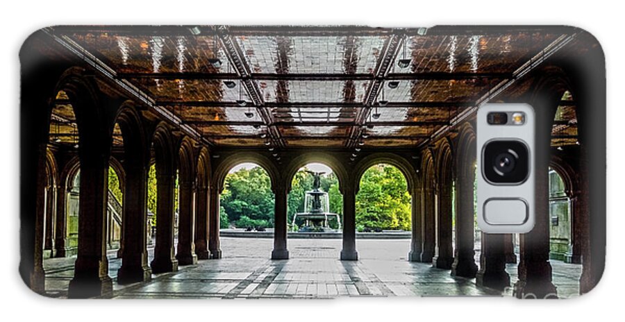Central Park Galaxy S8 Case featuring the photograph Bethesda Terrace Arcade 2 by James Aiken