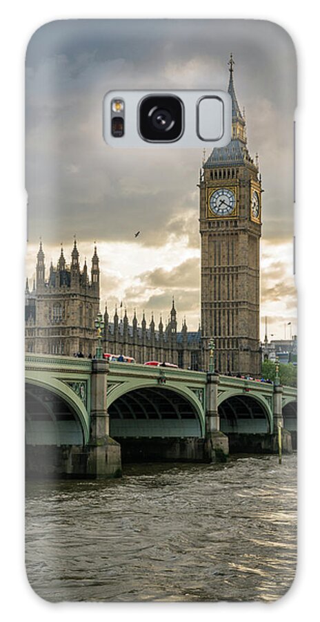 London Galaxy Case featuring the photograph Big Ben at Sunset by James Udall