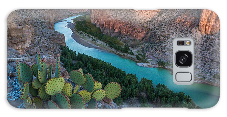 America Galaxy Case featuring the photograph Big Bend Evening by Inge Johnsson