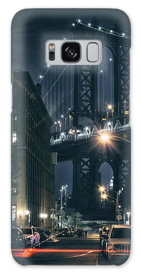 New York Galaxy Case featuring the photograph Big City Night by Robert Fawcett