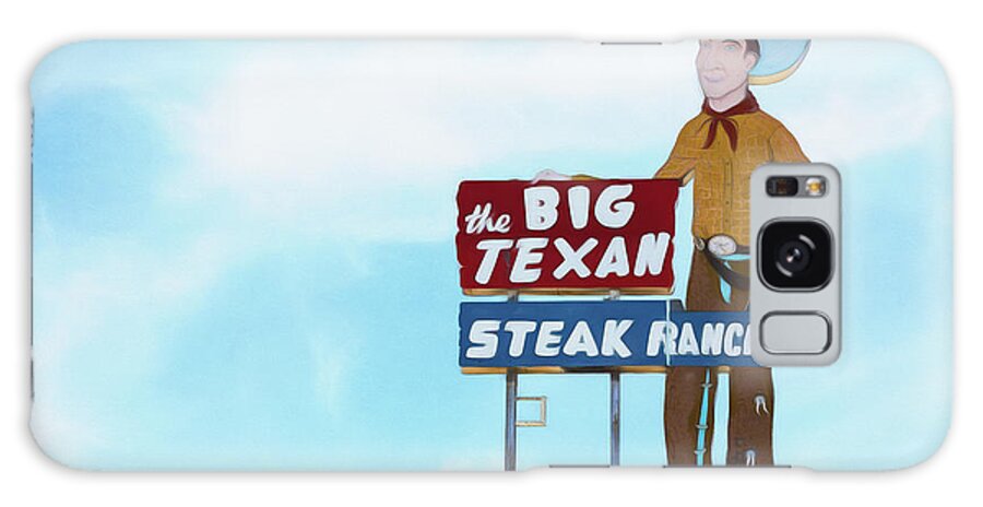 Amarillo Galaxy Case featuring the photograph Big Texan Steak Ranch - #2 by Stephen Stookey