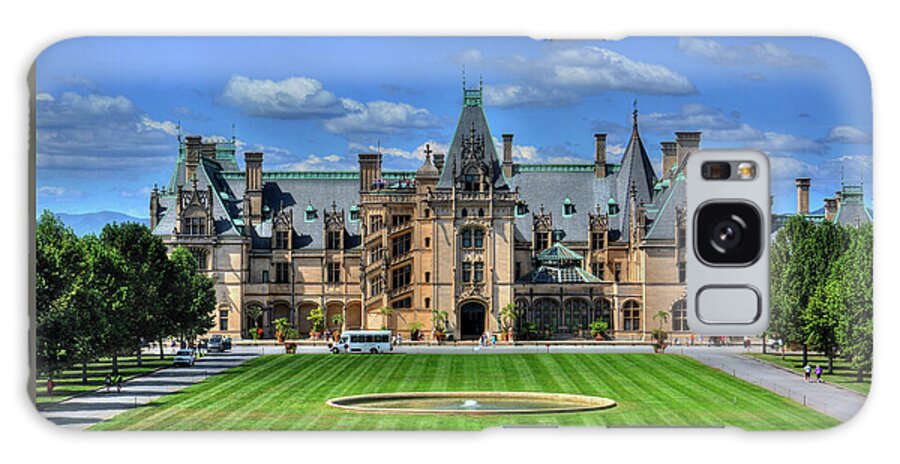 The Biltmore House Galaxy Case featuring the photograph Biltmore Mansion Estate Asheville North Carolina by Savannah Gibbs