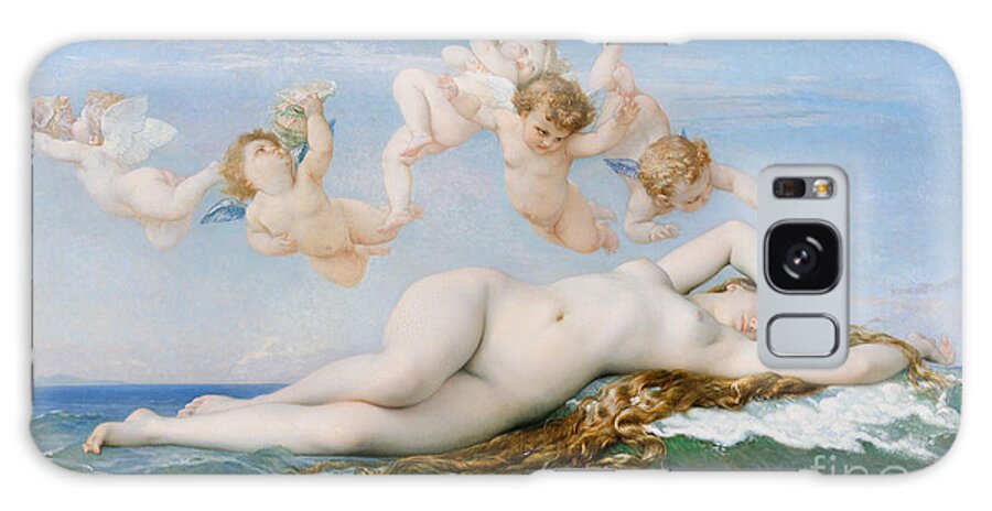 Venus Galaxy Case featuring the painting Birth of Venus by Alexandre Cabanel