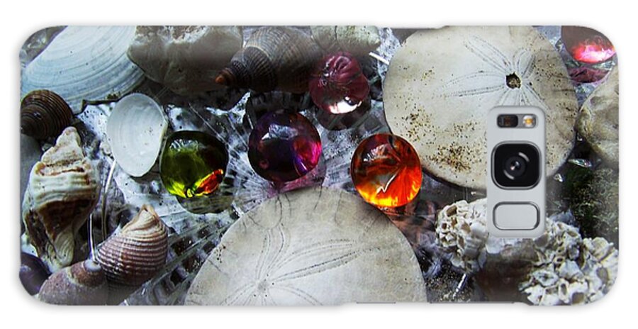 Marbles Galaxy Case featuring the photograph Birthday Marbles by Julie Rauscher