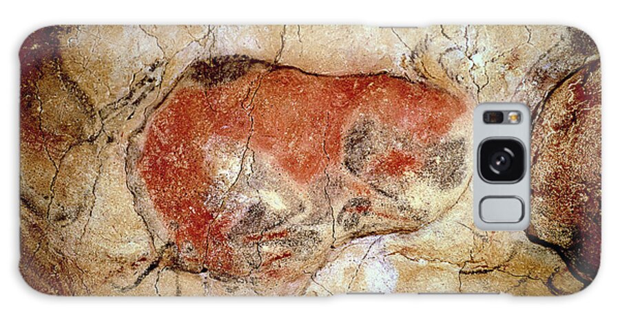 Bison Galaxy Case featuring the painting Bison from the Altamira Caves by Prehistoric