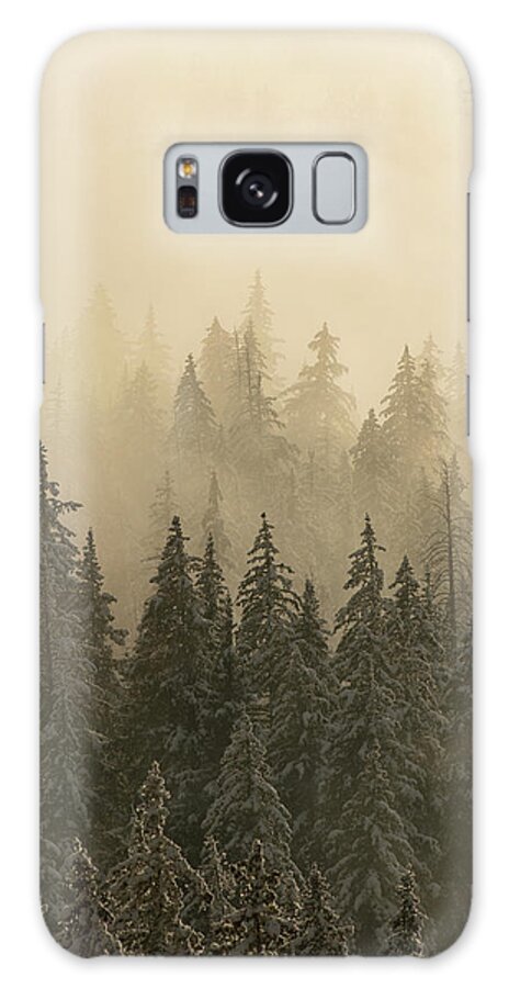 Utah Galaxy Case featuring the photograph Blanket of Back-lit Fog by Dustin LeFevre