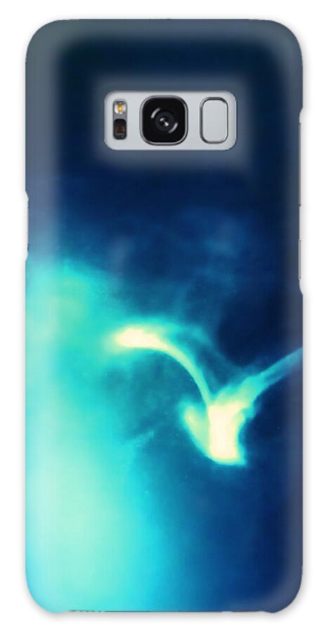 Abstract Galaxy Case featuring the photograph Blinded by the Light by Roberta Byram
