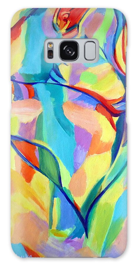 Love Paintings Galaxy S8 Case featuring the painting Bliss by Helena Wierzbicki