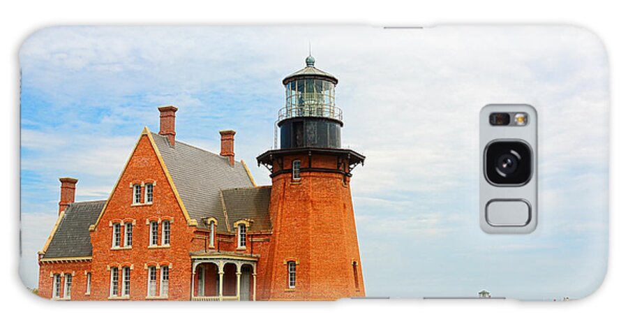 Block Island Galaxy Case featuring the painting Block Island Southeast Lighthouse Artwork by Lourry Legarde