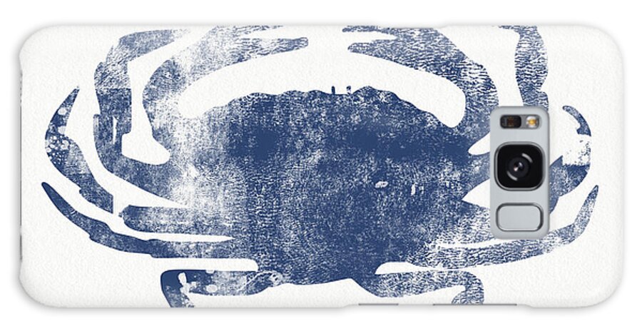 Cape Cod Galaxy Case featuring the painting Blue Crab- Art by Linda Woods by Linda Woods