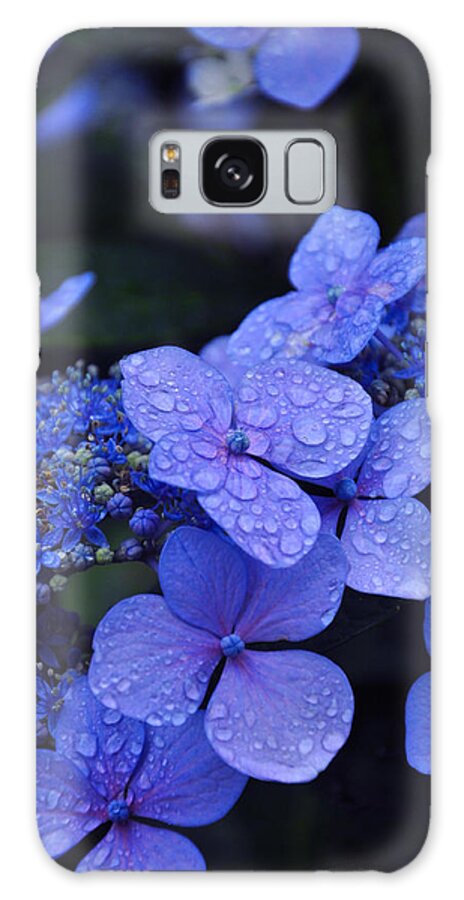 Flowers Galaxy Case featuring the photograph Blue Hydrangea by Noah Cole