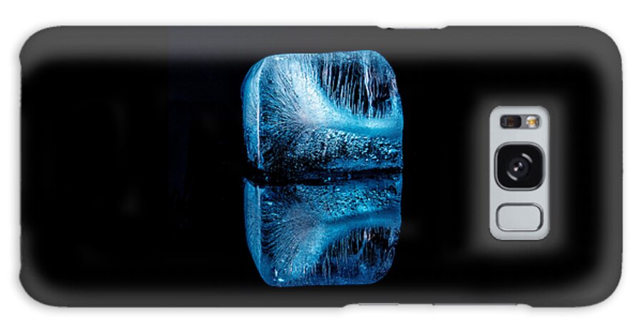 Ice Galaxy Case featuring the photograph Blue Ice by Sandi Kroll