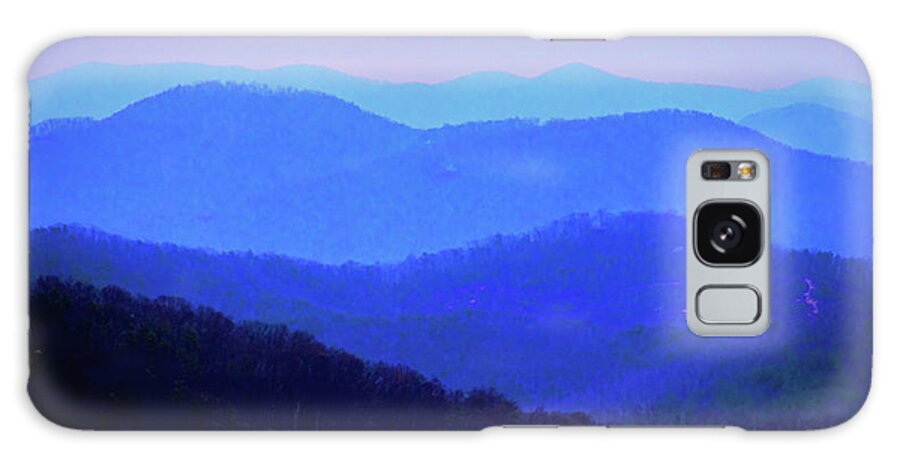Landscape Galaxy Case featuring the photograph Blue Ridge Magic by Ira Marcus