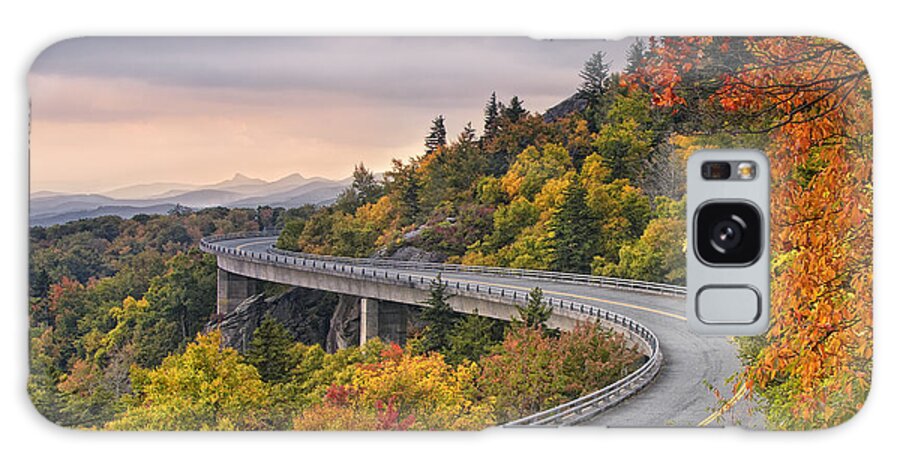 Blue Ridge Parkway Galaxy S8 Case featuring the photograph Lynn Cove Viaduct-Blue Ridge Parkway by Ken Barrett