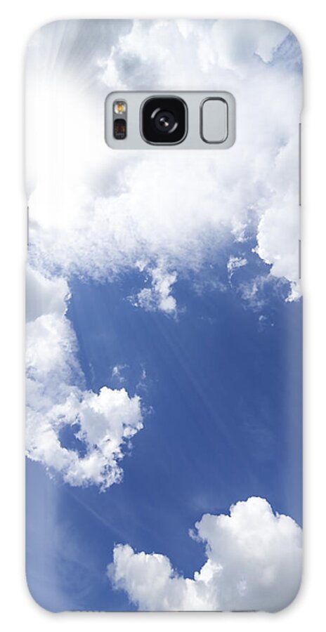 Air Galaxy Case featuring the photograph Blue Sky And Cloud by Setsiri Silapasuwanchai