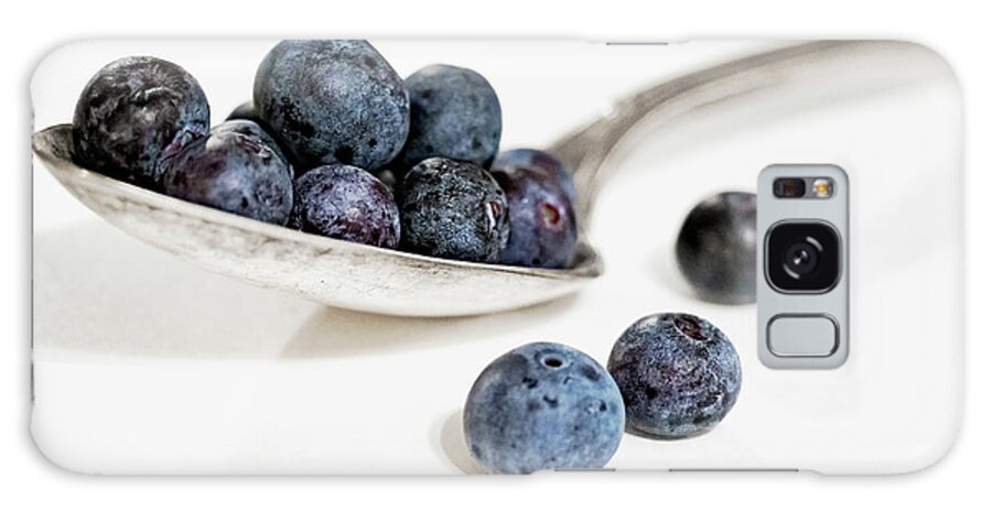 Blueberries Galaxy S8 Case featuring the photograph Blueberries for... by Holly Ross