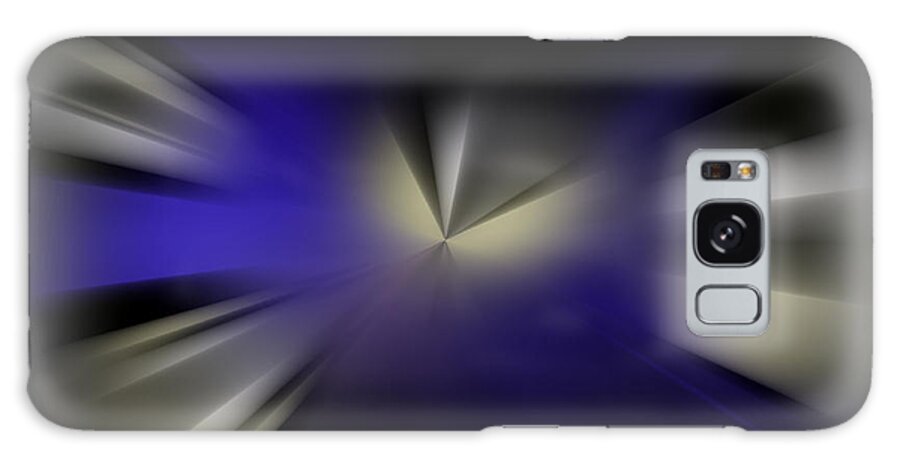 Abstract Galaxy Case featuring the digital art Blurred Abstract 4 by John Krakora