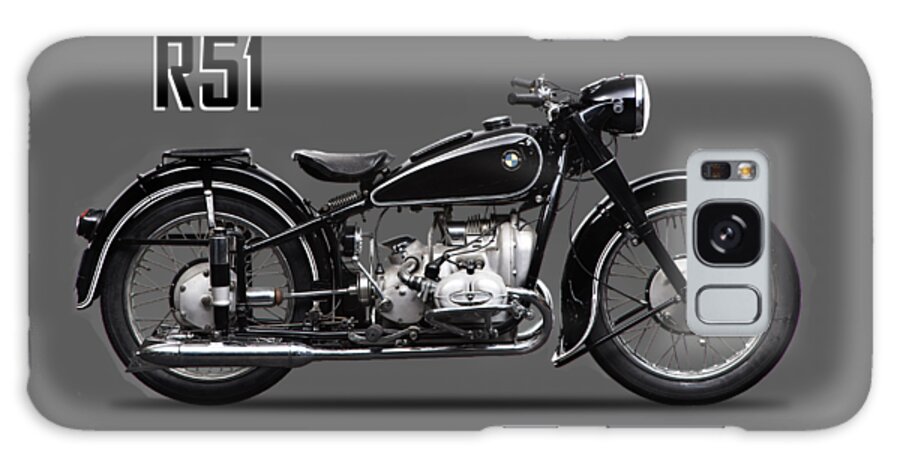 Bmw Galaxy Case featuring the photograph The R51 Motorcycle by Mark Rogan